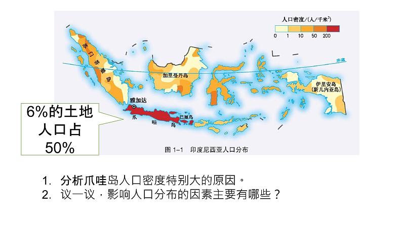 必修2地理新教材湘教11人口分布pptx_301