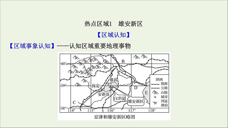 高考地理一轮复习第十五单元中国热点区域第二节微观地理区域课件02