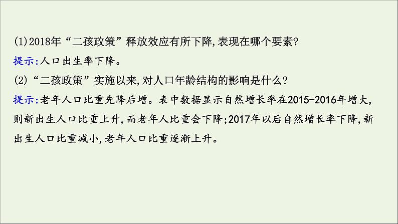 高考地理一轮复习第七单元人口与环境第一节人口增长与人口问题人口分布与人口合理容量课件第6页