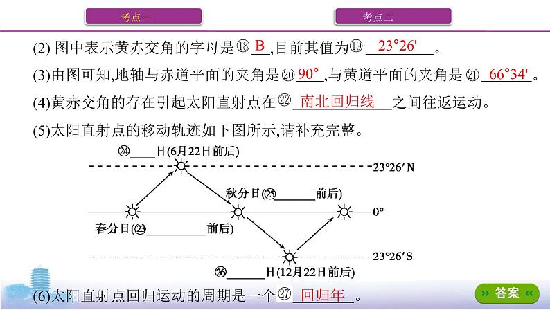 第三讲　地球的公转(一)——黄赤交角与昼夜长短的变化课件PPT06