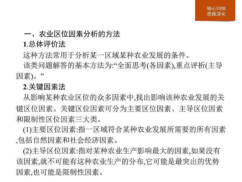 必修2地理新教材人教第三章产业区位因素本章整合pptx_14第3页