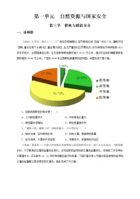 鲁教版 (2019)选择性必修3 资源、环境与国家安全第三节 中国的耕地与粮食安全巩固练习