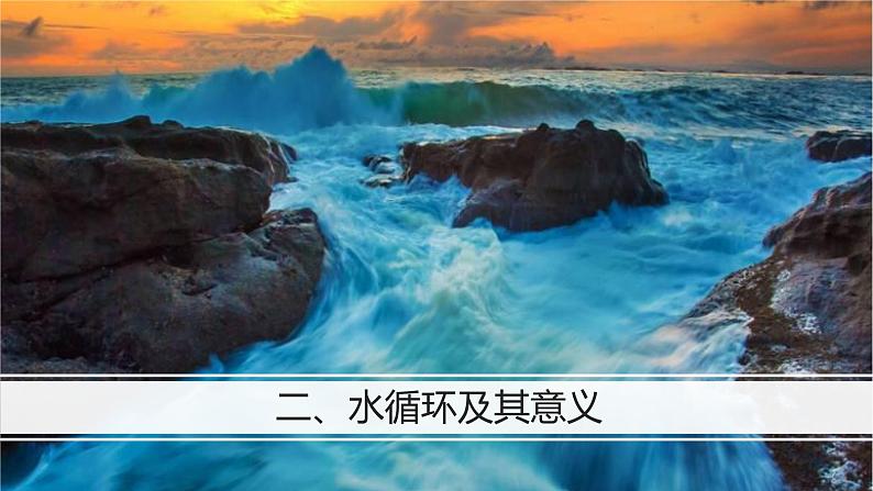 2.2.1 水圈组成与水循环（精品课件）鲁教版地理2019必修第一册）07