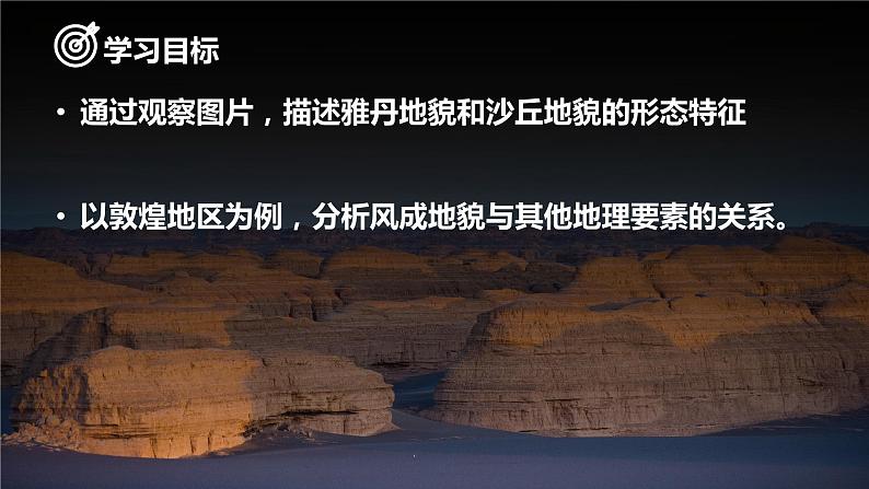 3.2 走进敦煌风成地貌的世界（精品课件）鲁教版地理2019必修第一册）03