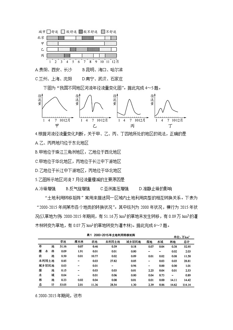 四川省广安市岳池县2021-2022学年高二上学期期中考试地理含答案02
