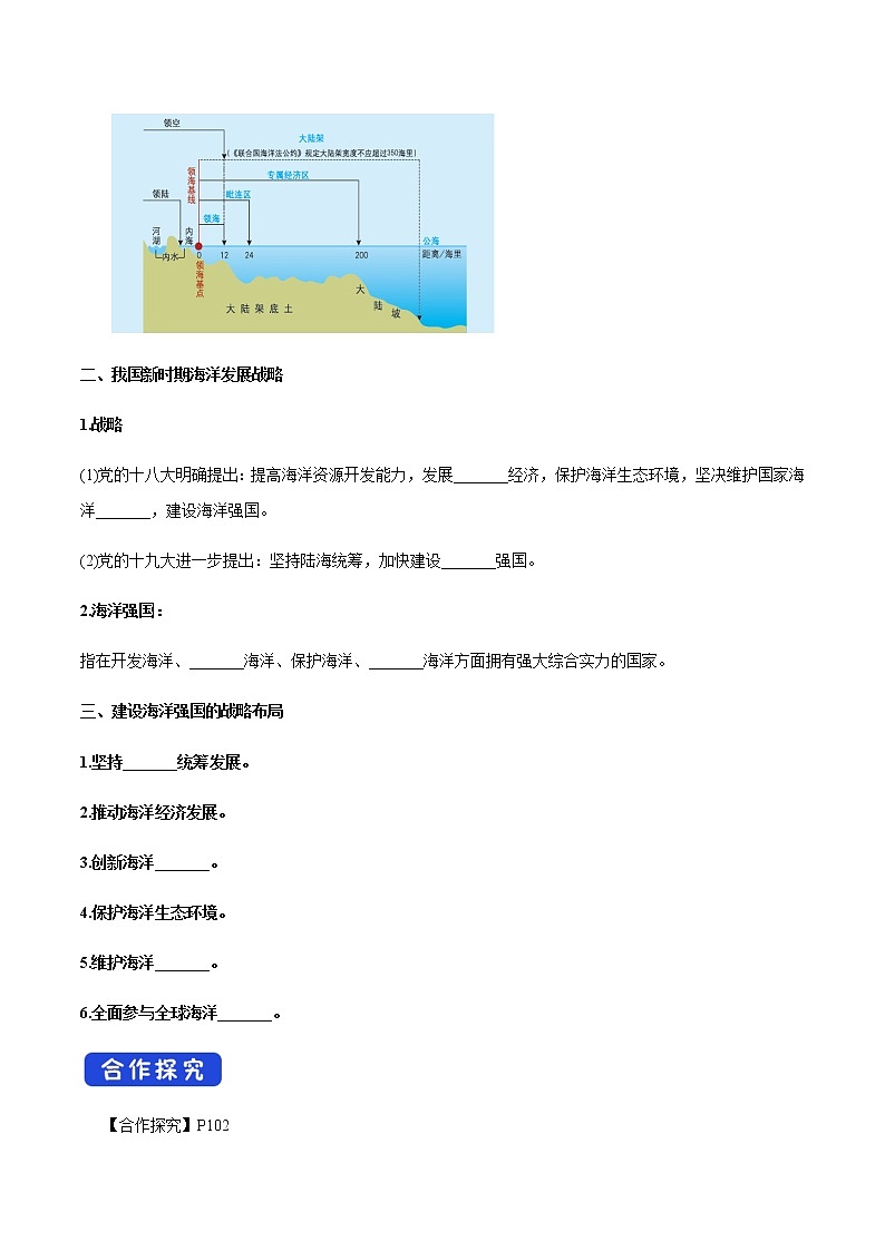 【新教材精创】4.3 海洋权益与我国海洋发展战略 导学案（2）-湘教版高中地理必修第二册02