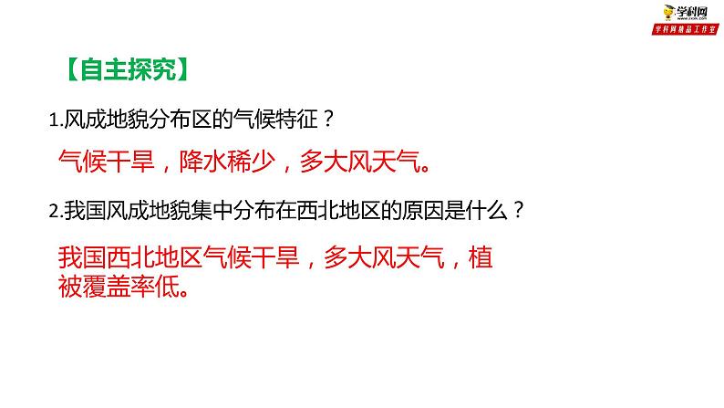 专题3.2 走进敦煌风成地貌的世界（课件）-2019-2020学年高一地理必修第一册轻松备课（鲁教版2019）05