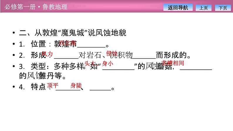 第三单元  第二节　走进敦煌风成地貌的世界课件PPT06