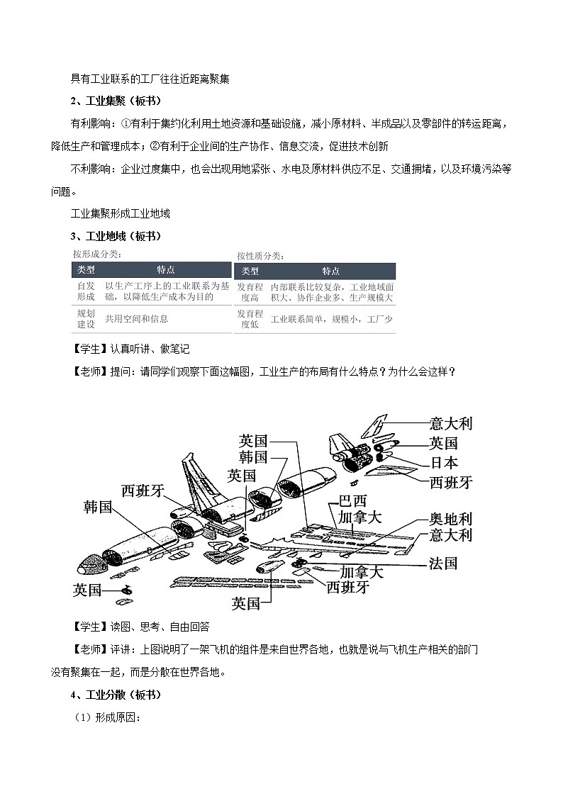 【新教材精创】3.2 工业的区位选择（第2课时）教学设计（2）-鲁教版高中地理必修第二册03
