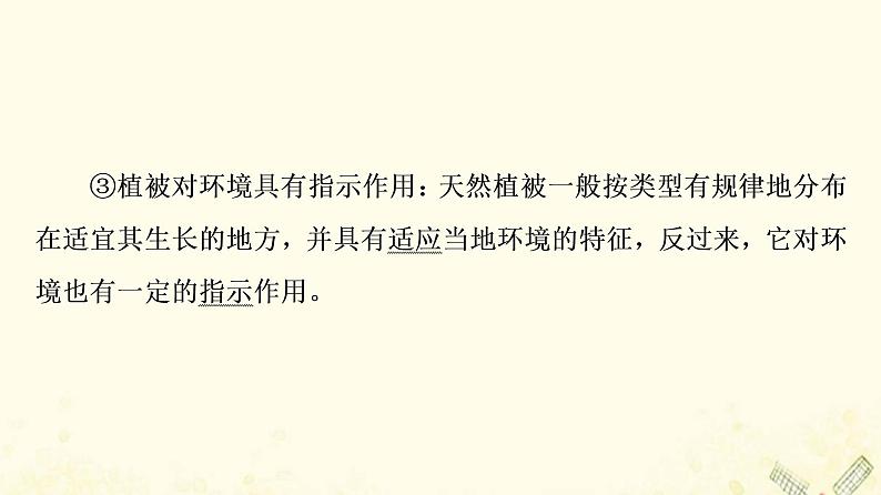 2022届高考地理一轮复习第1部分自然地理第5章第1讲植被与土壤课件07