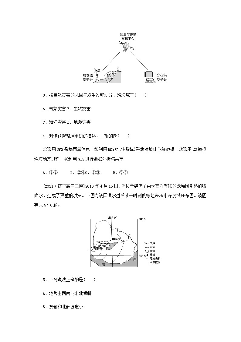 高考地理一轮复习专练32自然灾害含解析02