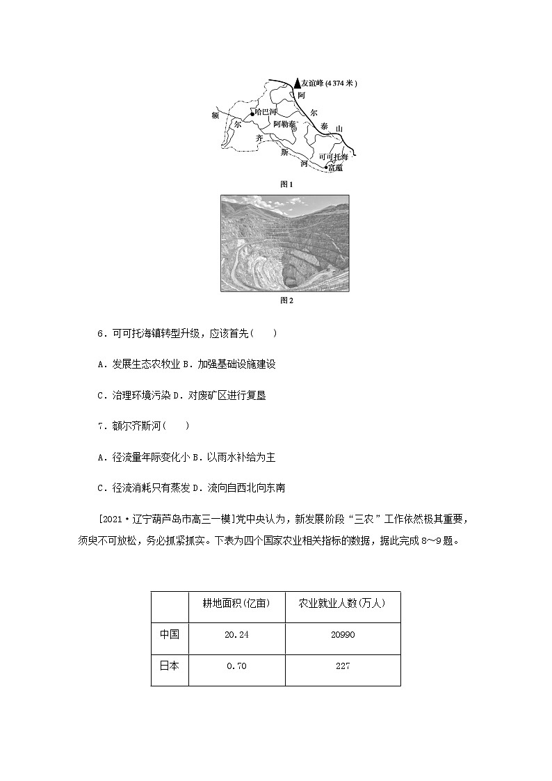高考地理一轮复习专练54可持续发展含解析03