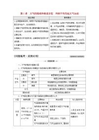 高考地理一轮复习第1部分自然地理第2章第1讲大气的组成和垂直分层冷热不均引起大气运动学案