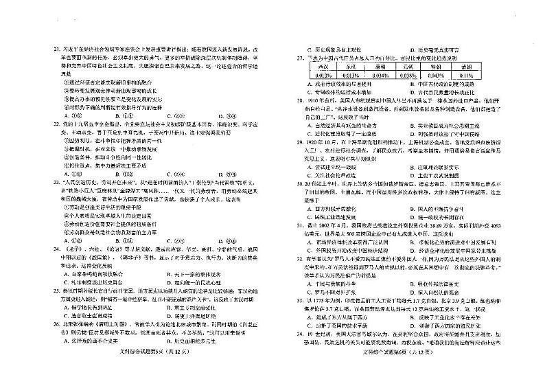 2021绵阳二诊地理练习题03