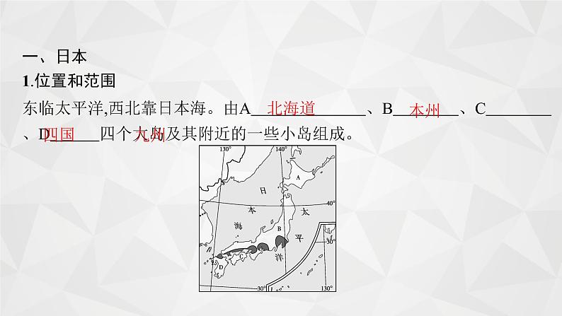 2022届高考地理人教版一轮总复习  第十八章　第三节　世界主要国家  课件第4页