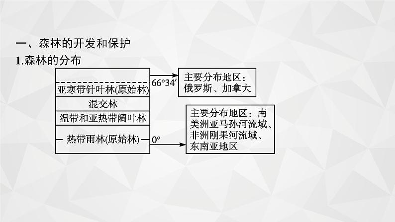 2022届高考地理人教版一轮总复习  第十四章　第二节　森林和湿地的开发和保护  课件第4页