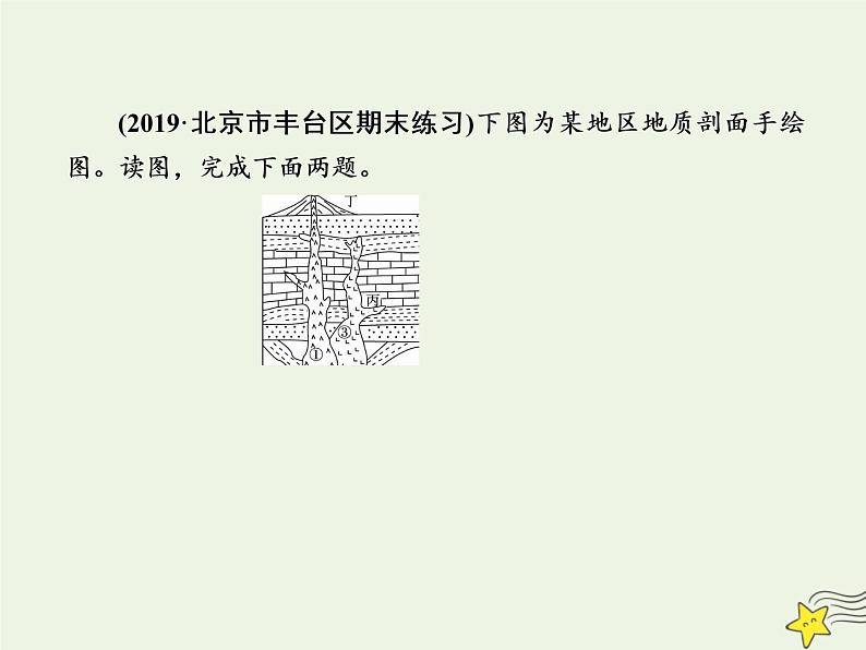 2021届高考地理一轮复习第五单元地表形态的塑造第11讲内力作用与地表形态的塑造规范训练课件新人教版第5页