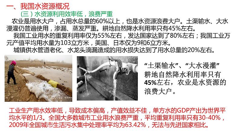 2.2水资源与国家安全（第二课时）2021-2022学年湘教版高二地理选择性必修三高效优质课件08