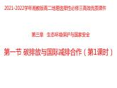 3.1碳排放与国际减排合作（第一课时）2021-2022学年湘教版高二地理选择性必修三高效优质课件