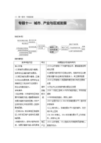 2022年高考地理二轮复习(新高考1) 专题11 考点1　城市的辐射功能学案