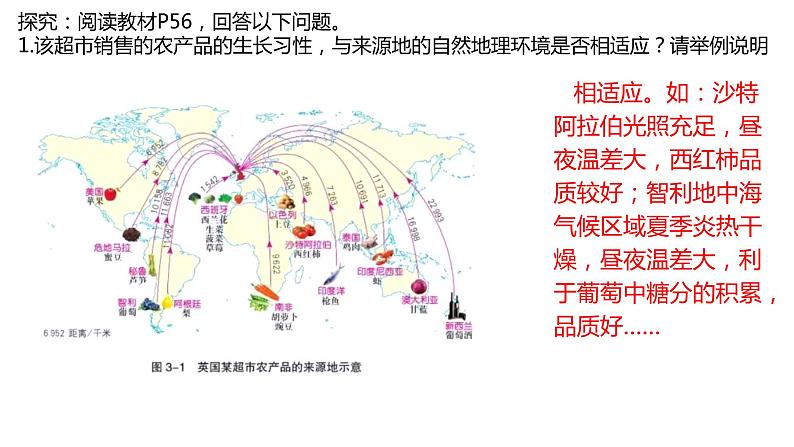 3.1 农业区位因素与农业布局第1课时2022年高二地理下学期必修二（湘教版）课件03