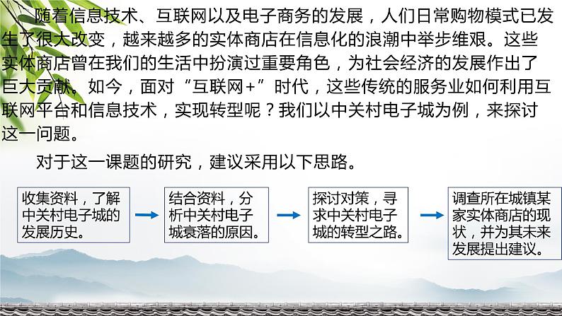 问题研究：实体商店何去何从课件PPT第3页