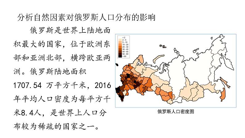 2022中图版2019必修二第一节 人口分布的特点及影响因素第2课时（共2课时）27张PPT第6页