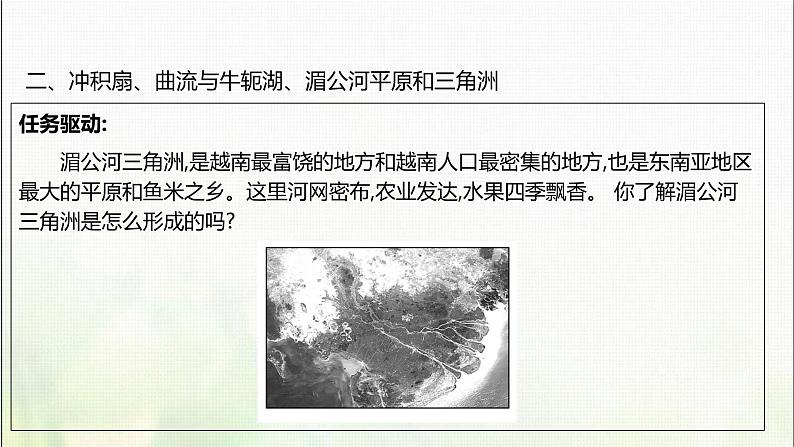 高中地理第三单元从圈层作用看地貌与土壤第三节探秘澜沧江_湄公河流域的河流地貌课件鲁教版07