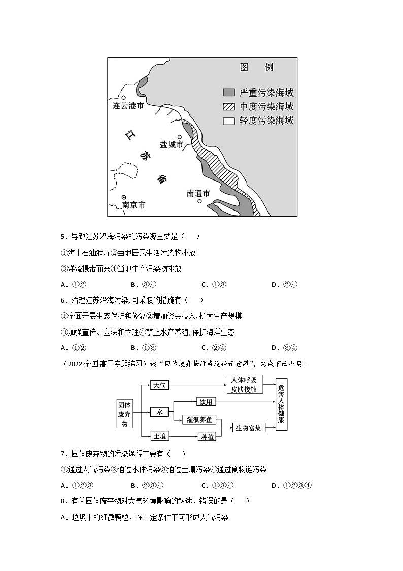 第五章 环境与发展综合测试02