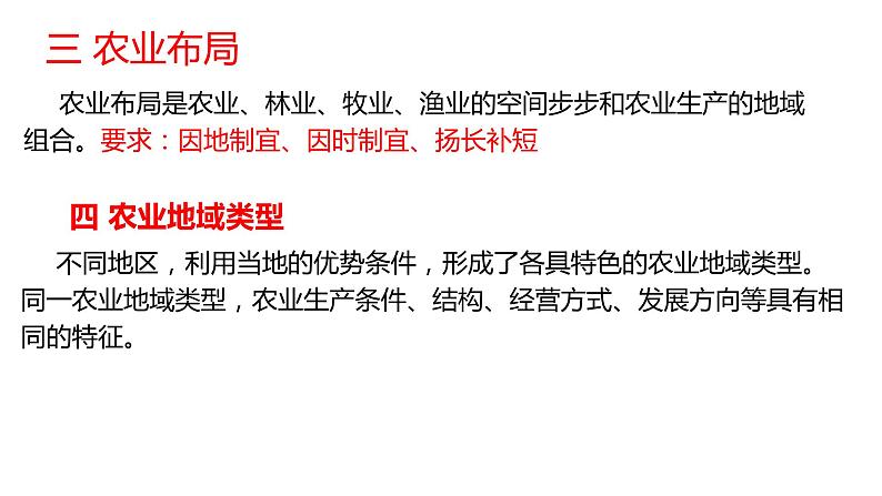 第三章产业区位选择复习2022年高一地理下学期必修二（湘教版）课件06