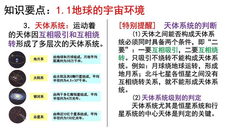 湘教版（2019）高一地理必修第一册期末复习知识串讲PPT07