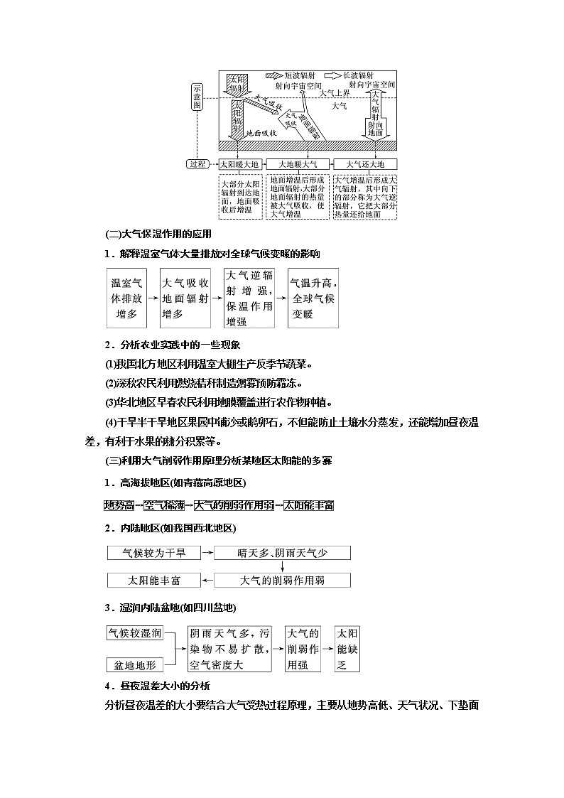 2022届高三高考地理全国通用版一轮教材复习 第1部分 第二章 地球上的大气  教案第3页
