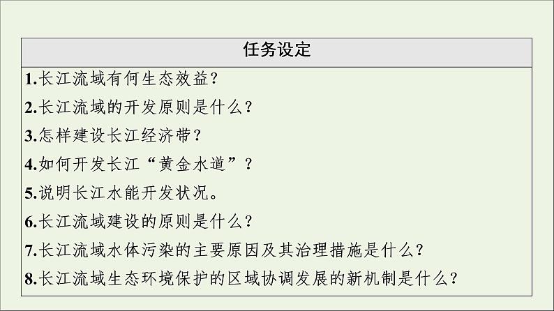 2021_2022学年新教材高中地理第3章区域合作第3节长江流域协作开发与环境保护课件湘教版选择性必修2第3页