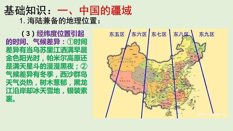 课件22 中国的疆域和行政区划-2022年高考地理之区域地理总复习05