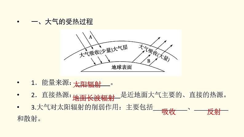 高中地理第2章地球上的大气第2节第1课时大气受热过程和热力环流课件+学案+作业新人教版必修第一册05