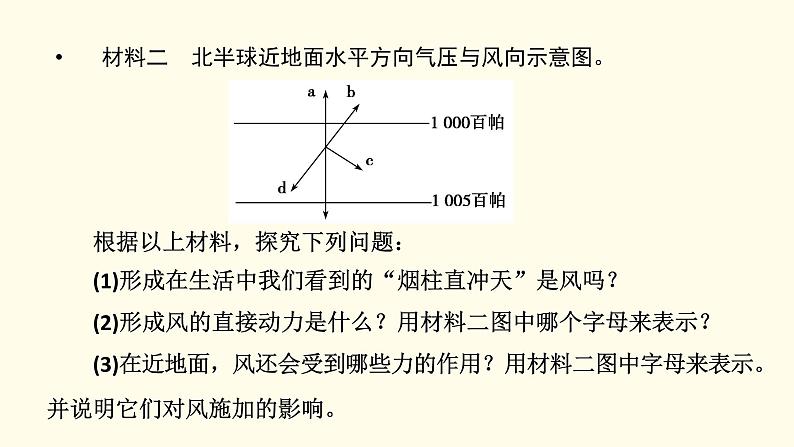 高中地理第2章地球上的大气第2节第2课时大气的水平运动__风课件+学案+作业新人教版必修第一册08