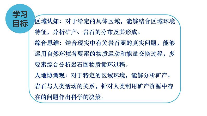 2.1 岩石圈物质循环 课件 2021-2022学年高二上学期地理湘教版（2019）选择性必修102