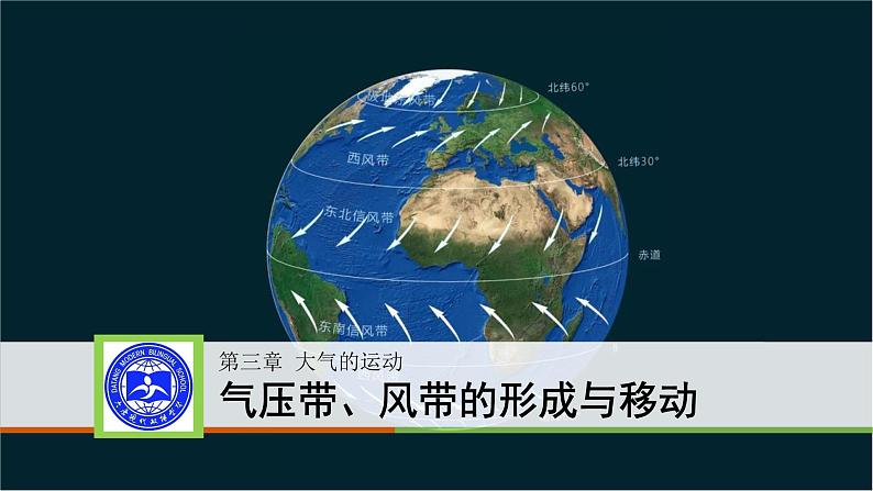 3.1气压带、风带的形成与移动课件2021-2022学年湘教版（2019）地理选择性必修102