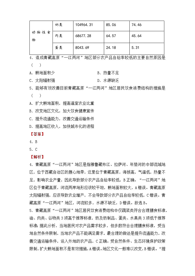 【原创】2022届高三二轮专题卷 地理（九）产业区位因素 教师版第3页