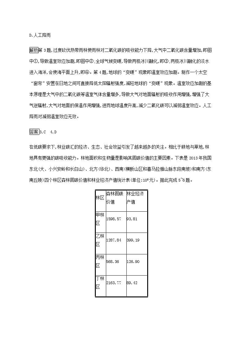高中地理第二单元生态环境与国家安全测评含解析鲁教版选择性第3页