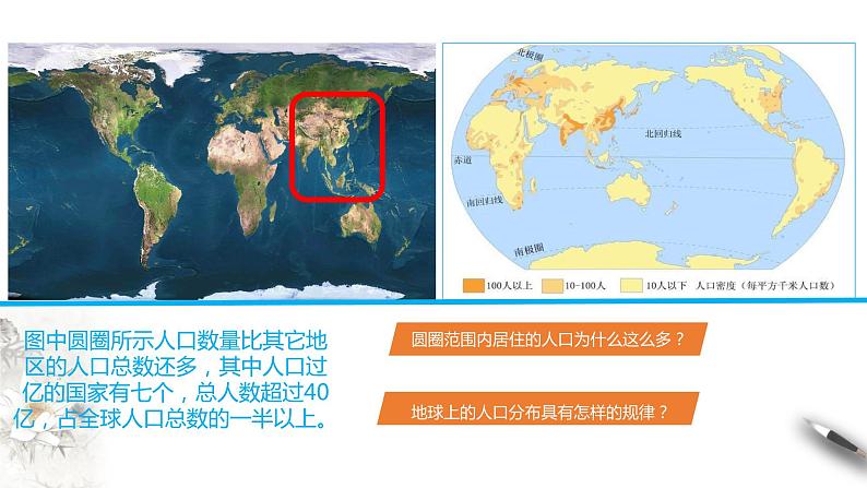 第一章第一节人口分布（好）课件PPT第3页