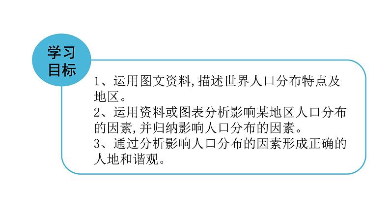 1.1 人口分布的特点及影响因素 课件（2）-中图版高中地理必修第二册(共25张PPT)02