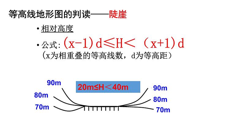 008等高线计算及通视问题2023届高三地理一轮总复习第一部分地球与地图第8课时课件PPT第8页