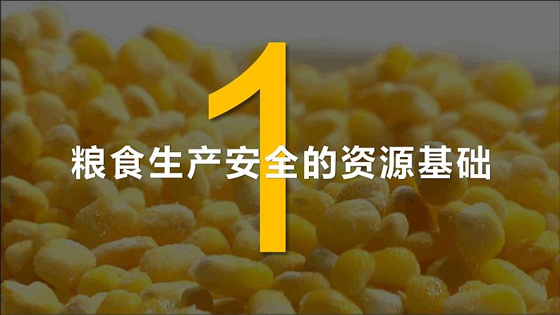 2.3    中国的耕地资源与粮食安全  上课件PPT05