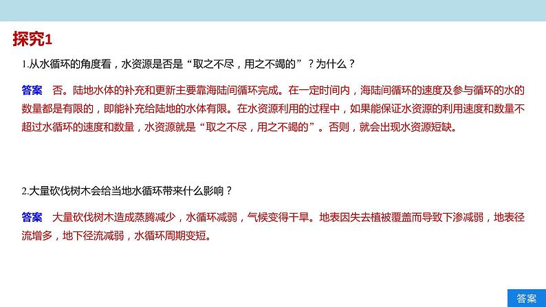 2.4 水循环过程及其地理意义课件（2）-中图版高中地理必修第一册(共27张PPT)08