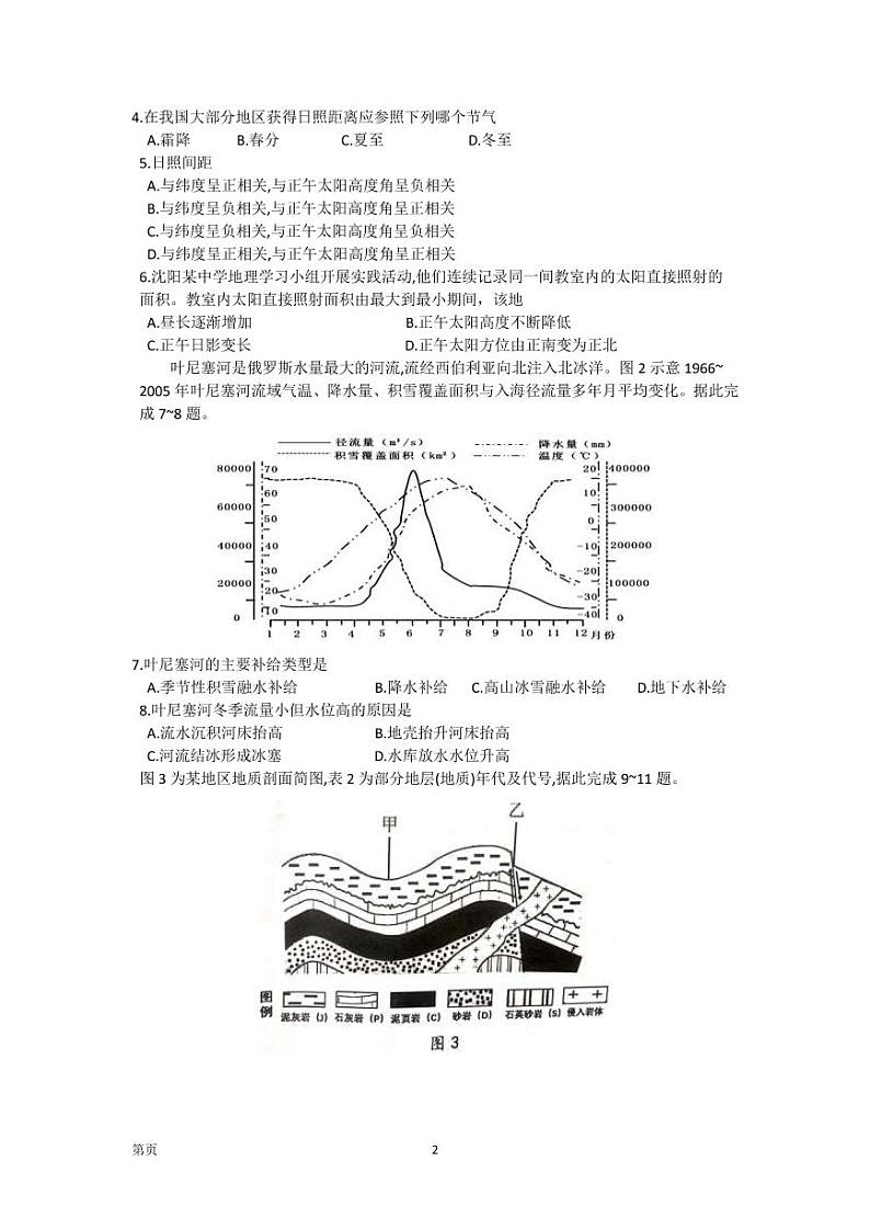 2021-2022学年广东省珠海市高二上学期期末普通高中学生学业质量监测地理试题 PDF版02