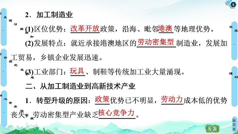 第2单元 第3节　产业结构转型地区的发展——以珠三角地区为例 课件-鲁教版（2019）选择性必修二高中地理05