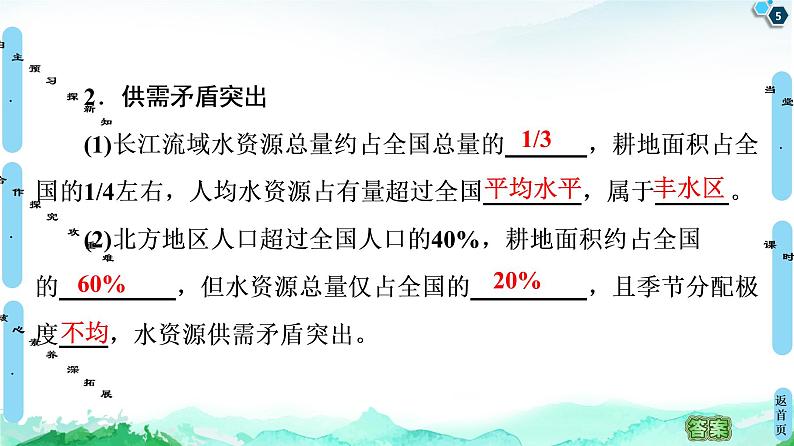 第3单元 第3节　资源跨区域调配对区域发展的影响——以我国南水北调为例 课件-鲁教版（2019）选择性必修二高中地理05