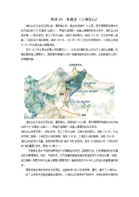 2022年高考地理二轮复习 热点专题04 冬奥会（小海坨山）（学生版）