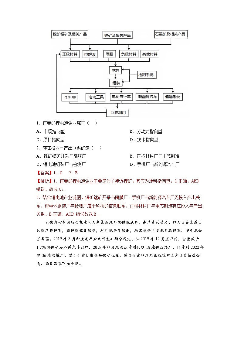2022年高考地理二轮复习 热点专题20 世界能源安全（教师版）第2页